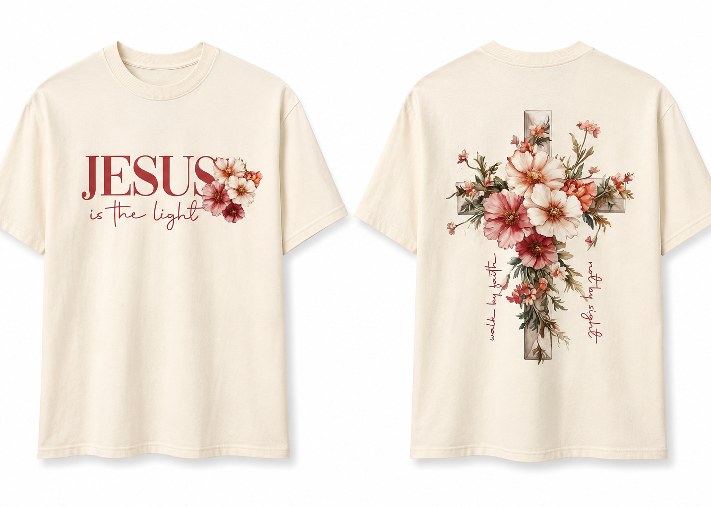 Jesus is light/walk by faith not by sight