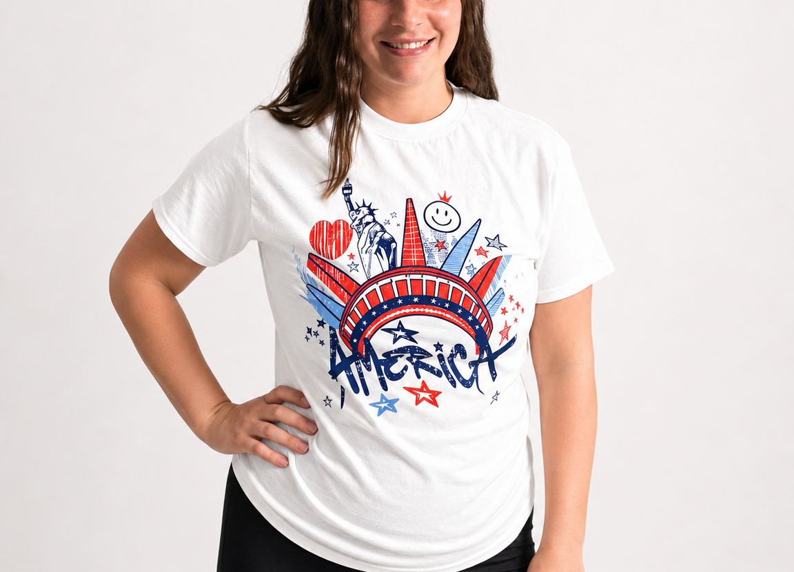 America Freedom Graphic Tee
