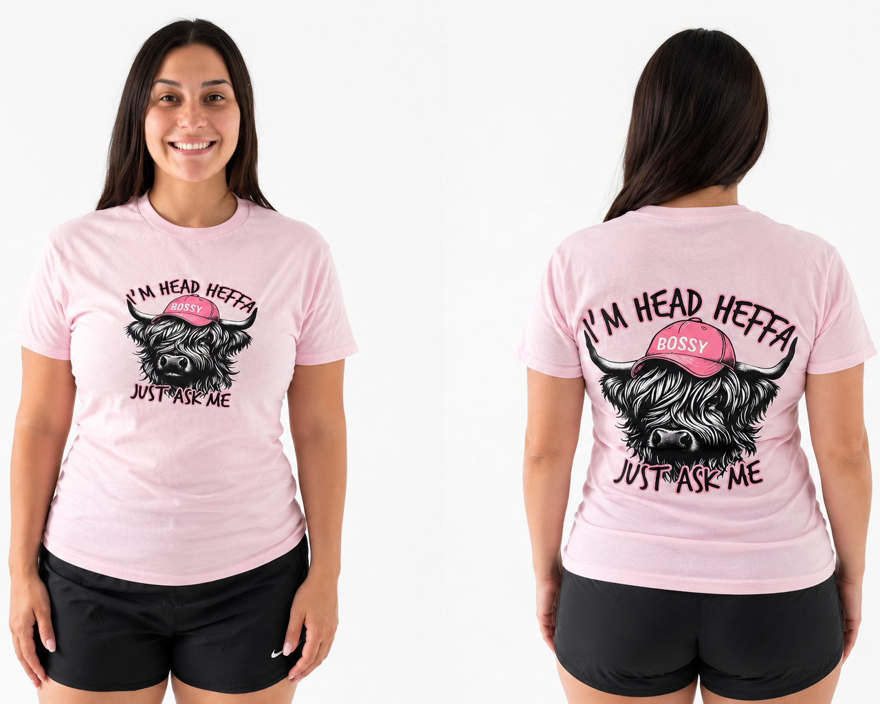 Head Heffa “Bossy” Graphic Tee