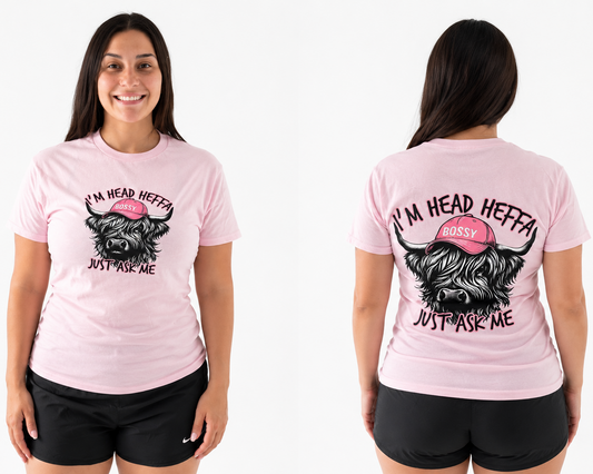 Head Heffa “Bossy” Graphic Tee