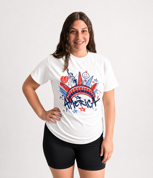 America Freedom Graphic Tee